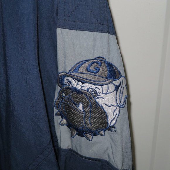 VTG Mirage First String University of Georgetown Hoyas Long Jacket XL NWT - Picture 8 of 10